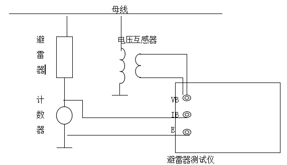 避雷測(cè)試儀接線圖